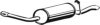 FORD 1076331 End Silencer
